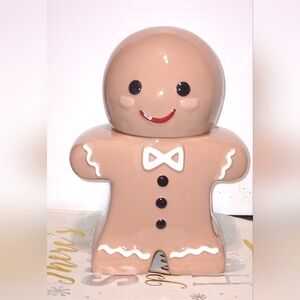 Gingerbread Man Cookie Jar